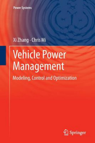 Książka Vehicle Power Management Xi Zhang