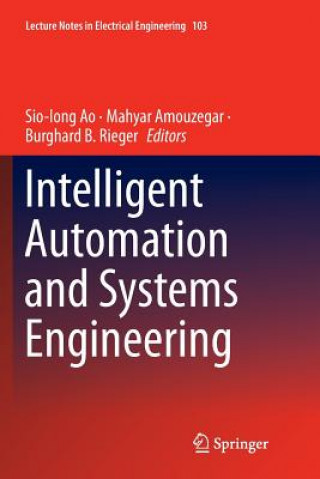 Knjiga Intelligent Automation and Systems Engineering Sio-Iong Ao