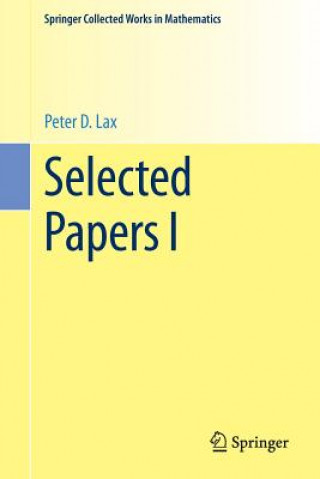 Kniha Selected Papers I Peter D. Lax