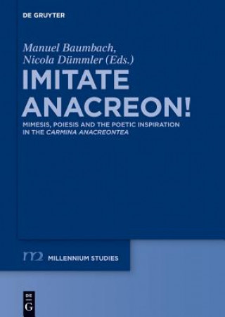 Książka Imitate Anacreon! Manuel Baumbach