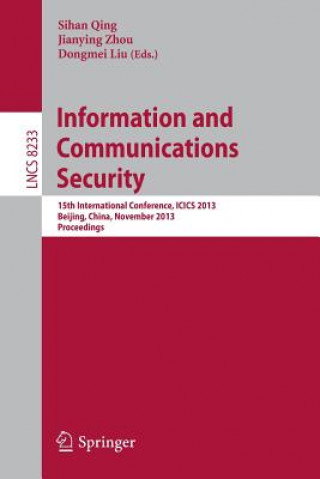 Kniha Information and Communications Security Sihan Qing