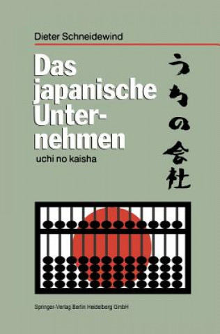 Knjiga Das Japanische Unternehmen Dieter Schneidewind