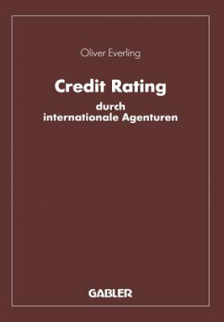 Carte Credit Rating Durch Internationale Agenturen Oliver Everling