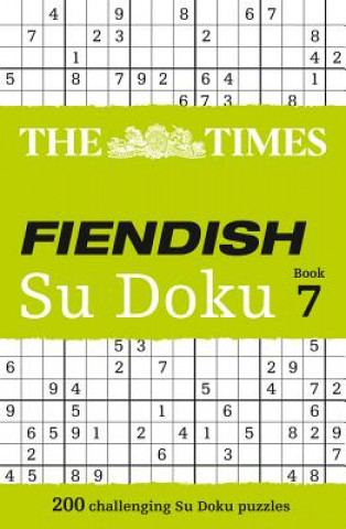 Knjiga Times Fiendish Su Doku Book 7 Puzzler Media