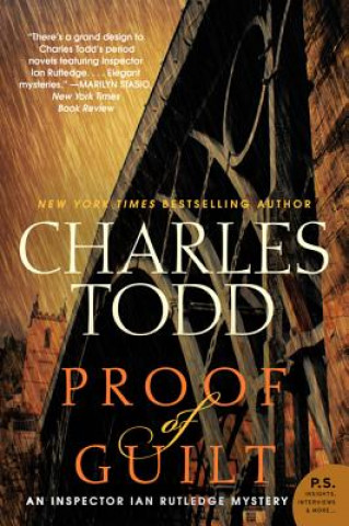 Kniha Proof of Guilt Charles Todd