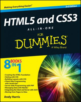 Könyv HTML5 and CSS3 All-in-One For Dummies 3e Andy Harris