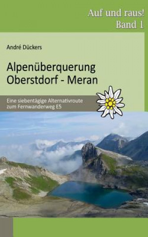 Carte Alpenuberquerung Oberstdorf - Meran André Dückers