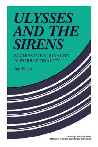 Book Ulysses and the Sirens Jon Elster