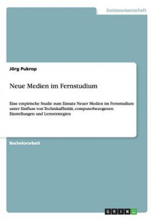 Könyv Neue Medien im Fernstudium Jörg Pukrop