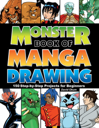 Carte Monster Book of Manga Drawing David Okum