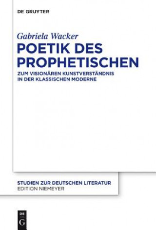 Kniha Poetik des Prophetischen Gabriela Wacker