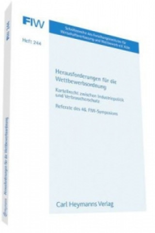 Buch Herausforderungen für die Wettbewerbsordnung 