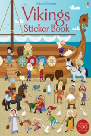 Книга Vikings Sticker Book Fiona Watt & Paul Nicholls