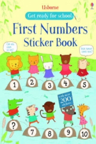 Knjiga First Numbers Sticker Book Jessica Greenwell & Marina Aizen