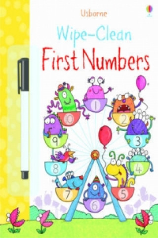 Kniha Wipe-clean First Numbers Jessica Greenwell & Kimberley Scott