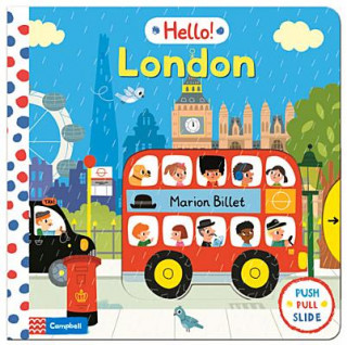 Kniha Hello! London Marion Billet