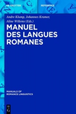 Carte Manuel des langues romanes Andre Klump