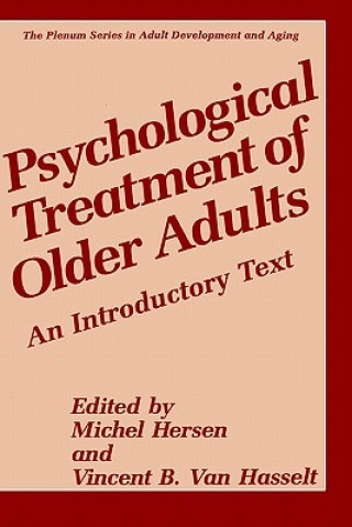 Kniha Psychological Treatment of Older Adults Michel Hersen