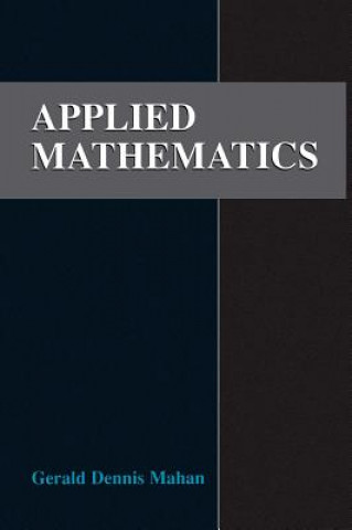 Libro Applied Mathematics Gerald D. Mahan