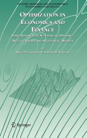 Kniha Optimization in Economics and Finance B. D. Craven
