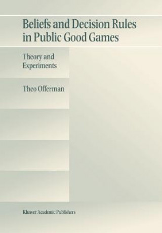 Carte Beliefs and Decision Rules in Public Good Games Theo Offerman