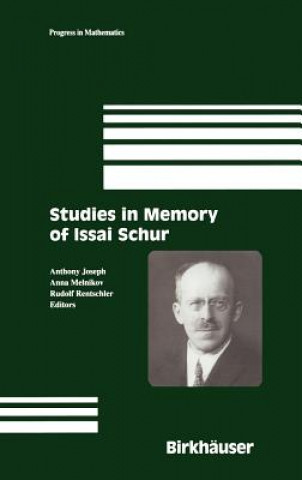 Könyv Studies in Memory of Issai Schur Anthony Joseph