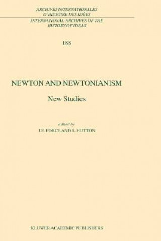 Kniha Newton and Newtonianism James E. Force