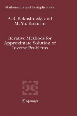 Könyv Iterative Methods for Approximate Solution of Inverse Problems A. B. Bakushinsky