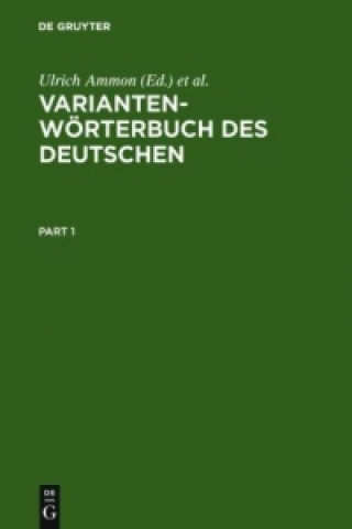 Könyv Variantenwoerterbuch des Deutschen Ulrich Ammon
