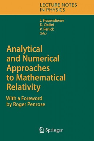 Könyv Analytical and Numerical Approaches to Mathematical Relativity Jörg Frauendiener