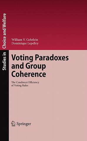 Kniha Voting Paradoxes and Group Coherence William V. Gehrlein
