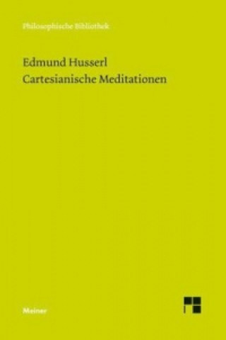 Könyv Cartesianische Meditationen Edmund Husserl