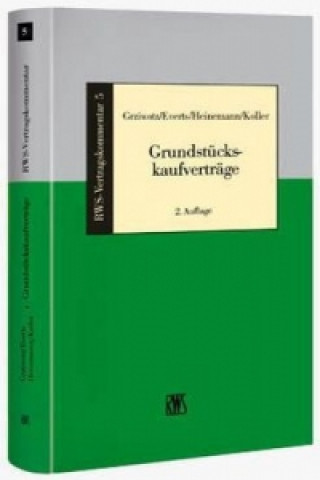Kniha Grundstückskaufverträge Herbert Grziwotz
