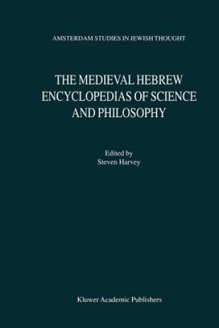 Carte Medieval Hebrew Encyclopedias of Science and Philosophy S. Harvey