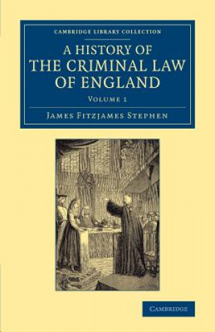 Knjiga History of the Criminal Law of England James Fitzjames Stephen