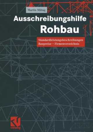 Książka Ausschreibungshilfe Rohbau, 1 Martin Mittag