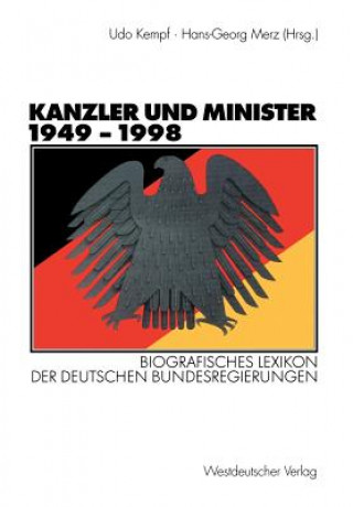Könyv Kanzler Und Minister 1949 - 1998 Udo Kempf