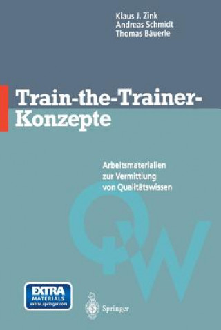 Kniha Train-The-Trainer-Konzepte Klaus J. Zink