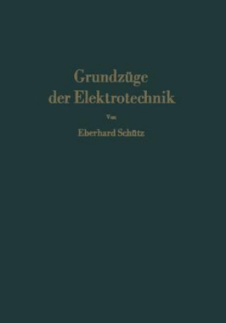 Knjiga Grundzüge der Elektrotechnik, 1 Eberhard Schütz