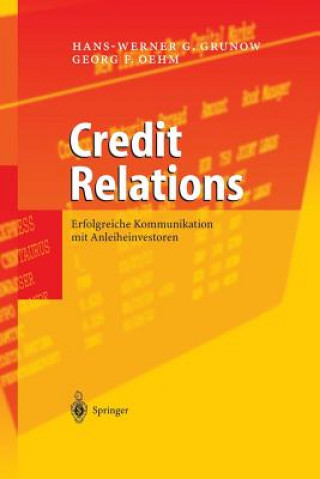 Buch Credit Relations Hans-Werner G. Grunow