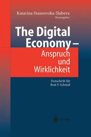 Kniha Digital Economy - Anspruch und Wirklichkeit Katarina Stanoevska