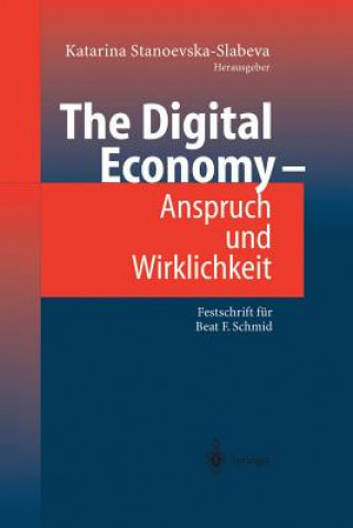 Książka Digital Economy - Anspruch und Wirklichkeit Katarina Stanoevska