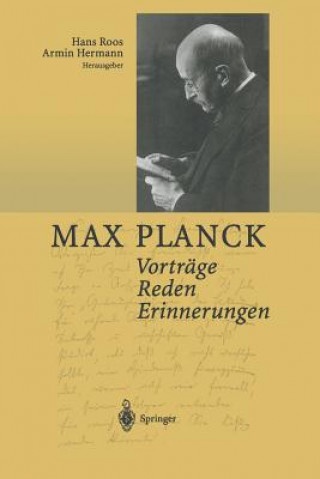 Kniha Vorträge Reden Erinnerungen, 1 Max Planck