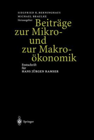 Libro Beitrage Zur Mikro- Und Zur Makrooekonomik Siegfried K. Berninghaus