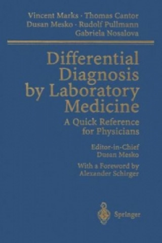 Carte Differential Diagnosis by Laboratory Medicine Vincent Marks