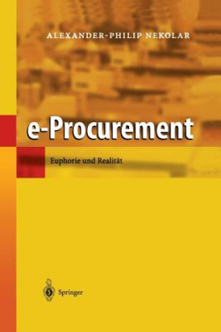 Livre E-Procurement Alexander-Philip Nekolar