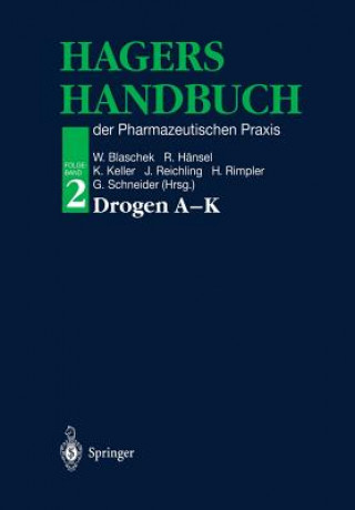 Książka Hagers Handbuch Der Pharmazeutischen Praxis Wolfgang Blaschek