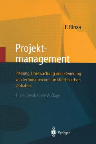 Książka Projektmanagement Peter Rinza