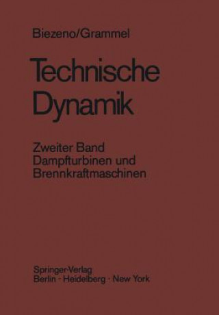 Buch Technische Dynamik, 1 Cornelis B. Biezeno