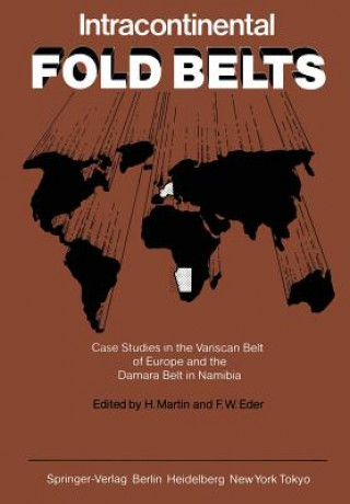 Livre Intracontinental Fold Belts H. Martin